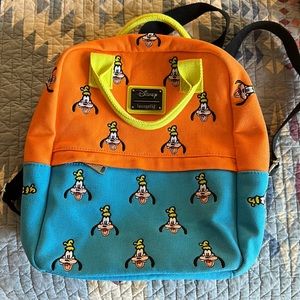 Loungefly canvas Goofy backpack
